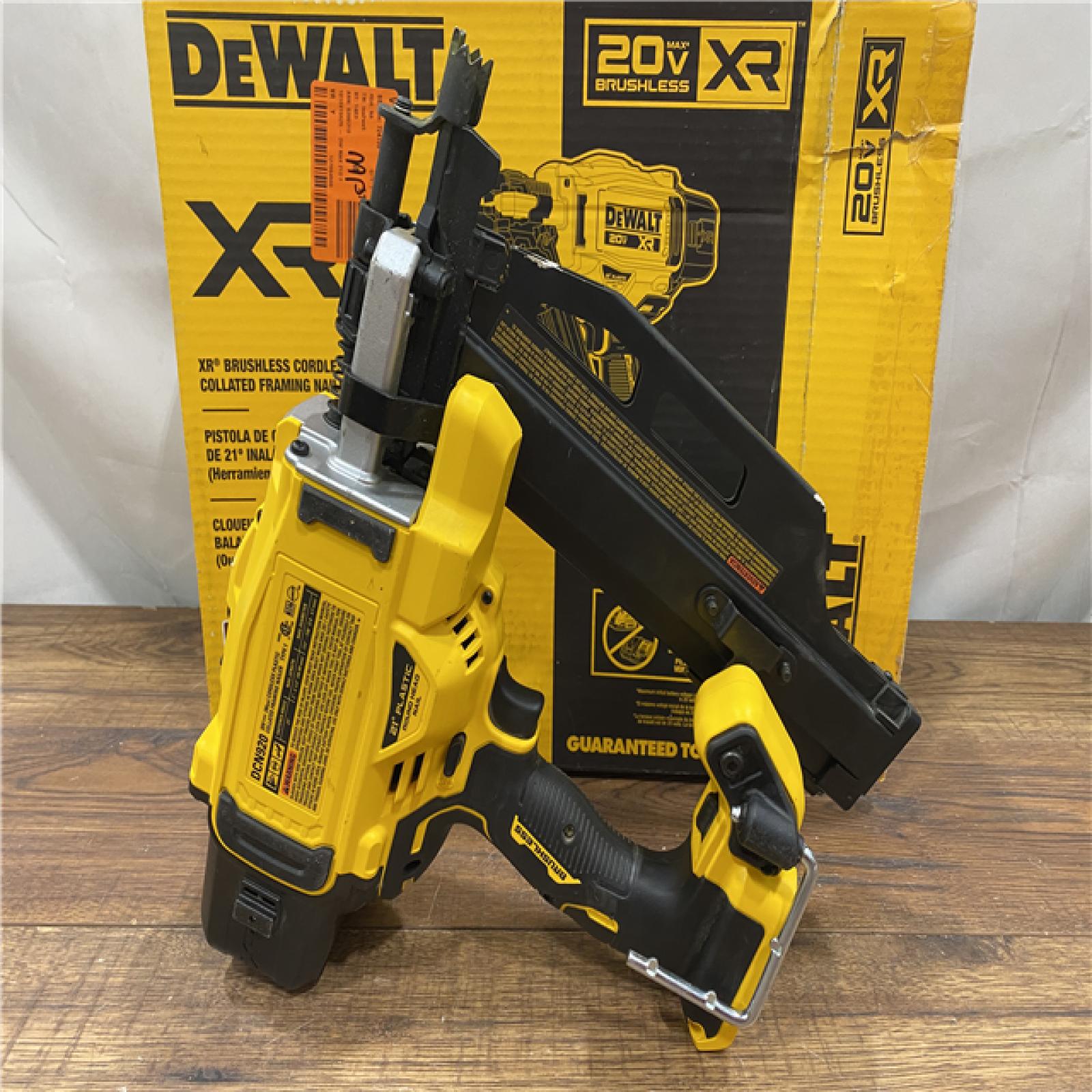 AS IS DEWALT 20-Volt 21Â° Cordless Framing Nailer (Tool-Only)