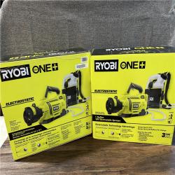 California NEW Ryobi 1 Gallon 18V Electrostatic Sprayer, Includes (2) Batteries & Charger (2 Pieces)