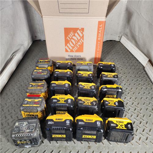 HOUSTON LOCATION - AS-IS DEWALT BATTERY PACK QTY - 20