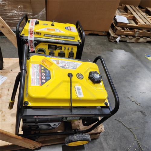 Dallas Location - As-Is Champion Power Equipment 5300/4250-Watt Gasoline Portable Generator(Lot Of 2)