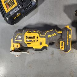 HOUSTON LOCATION - AS-IS DEWALT 20-Volt Lithium-Ion Cordless 3-Tool Combo Kit with FLEXVOLT 9 Ah and 20V 6 Ah Batteries and Charger