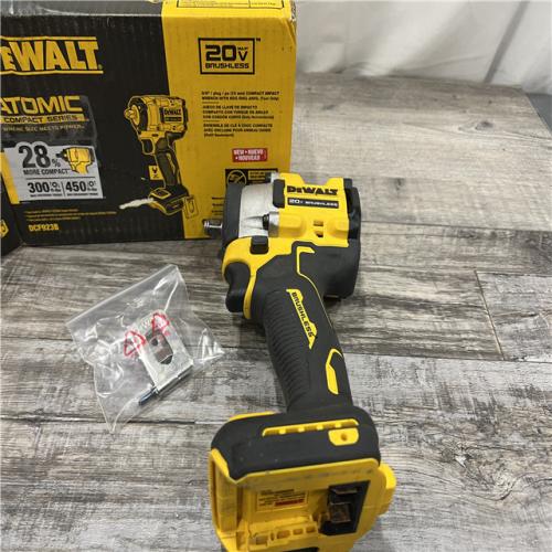 AS-IS DeWalt 20V MAX ATOMIC 3/8 in. Cordless Brushless Compact Impact Wrench Tool Only