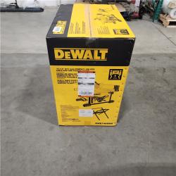 NEW-  DEWALT 15 Amp Corded 8-1/4 in. Compact Jobsite Tablesaw with Compact Table Saw Stand