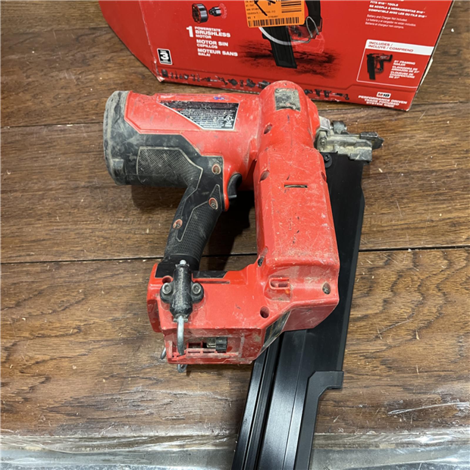 AS-IS Milwaukee 2744-20 M18 FUEL 21-Degree Cordless Framing Nailer (Tool Only)