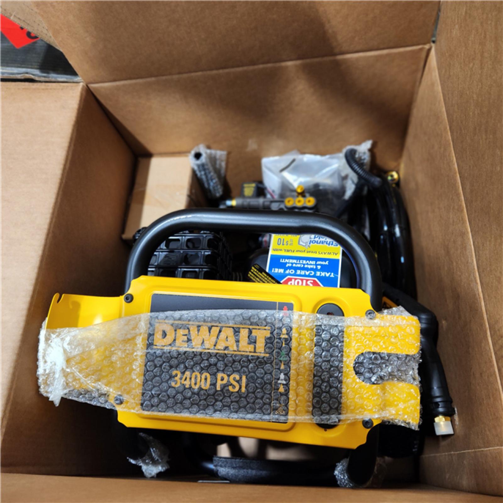 Dallas Location - As-Is DeWalt DXPW3425E 3400 PSI Gas Powered Pressure Washers-Appears Like New Condition