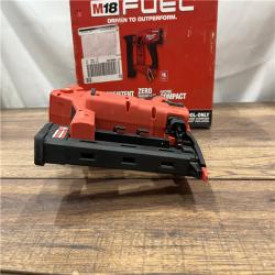 AS-IS MILWAUKEE M18 FUEL 18-Volt Lithium-Ion Brushless Cordless 18-Gauge 1/4 in. Narrow Crown Stapler (Tool-Only)