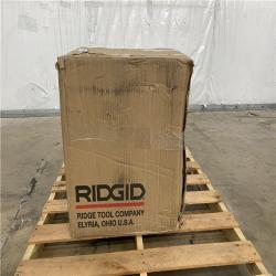 Houston Location - AS-IS Ridgid K 400 Drain Cleaning Snake Auger Machine C 45 IW 1/2 in. 75ft. Cable inside Drum plus 4 Piece Tool Set and Gloves