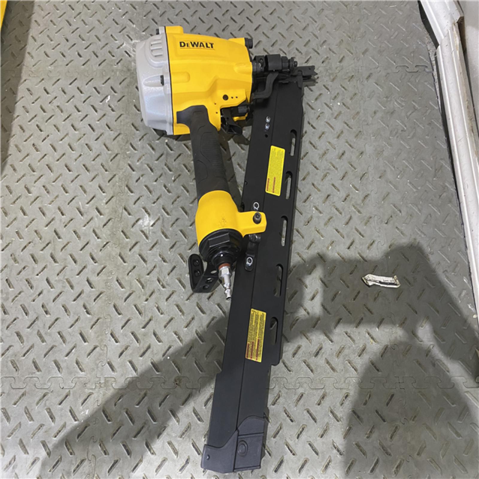 Houston location AS-IS DEWALT 21 Pneumatic Collated Framing Nailer