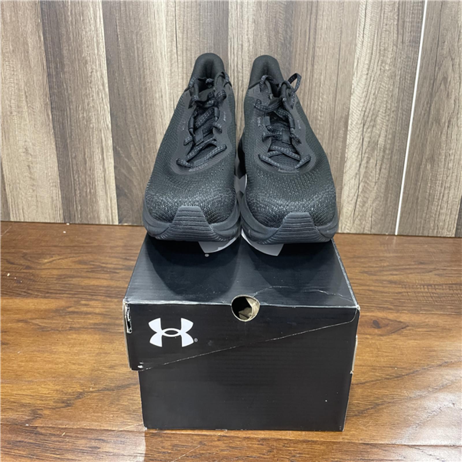 NEW! Under Armour Men's HOVR Turbulence 2 Running Shoes Black/Black 8 - Men's Training at Academy Sports