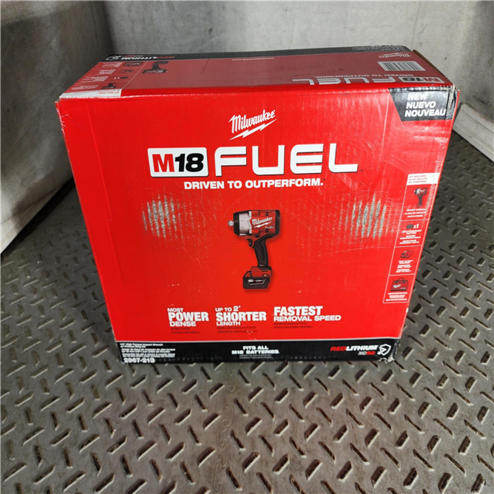 HOUSTON LOCATION - AS-IS (APPEARS LIKE NEW) Milwaukee M18 FUEL 1/2 High Torque Impact Wrench with Friction Ring Kit