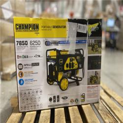 DALLAS LOCATION - Champion Power Equipment 7850/6250-Watt Gasoline and Propane Powered Dual Fuel Portable Generator with CO Shield