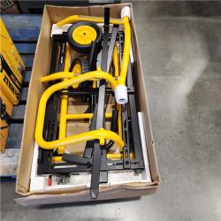 AS-IS DEWALT 32-1/2 in. x 60 in. Rolling Miter Saw Stand with 300 lbs. Capacity