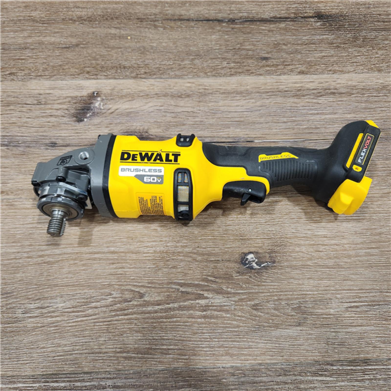 AS-IS DeWalt FLEXVOLT 60V MAX Cordless Grinder  4.5 - 6   9000 RPM  ( TOOL ONLY)