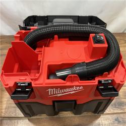 AS IS Milwaukee M18 Vacuum 2Gal 6  Hose Access Bare Tool