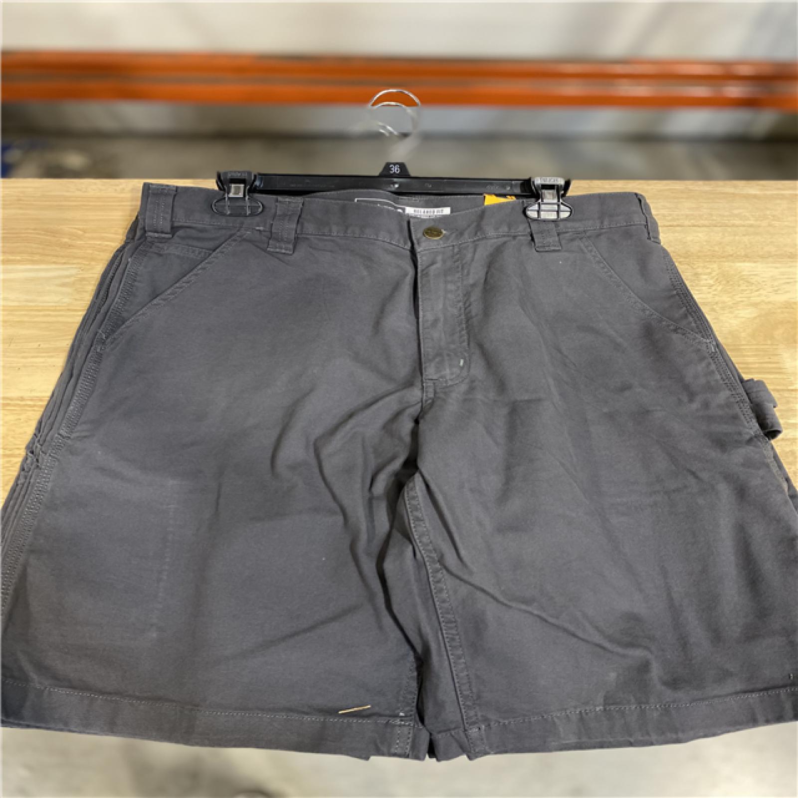 NEW! - Carhartt Men's 36 Shadow Cotton/Spandex Rugged Flex Rigby Work Short - (4 UNITS)