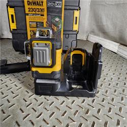 HOUSTON LOCATION - AS-IS (APPEARS LIKE NEW) DEWALT 20V MAX XR Lithium-Ion Cordless 3 X 360 Green Beam Line Laser (Tool Only)