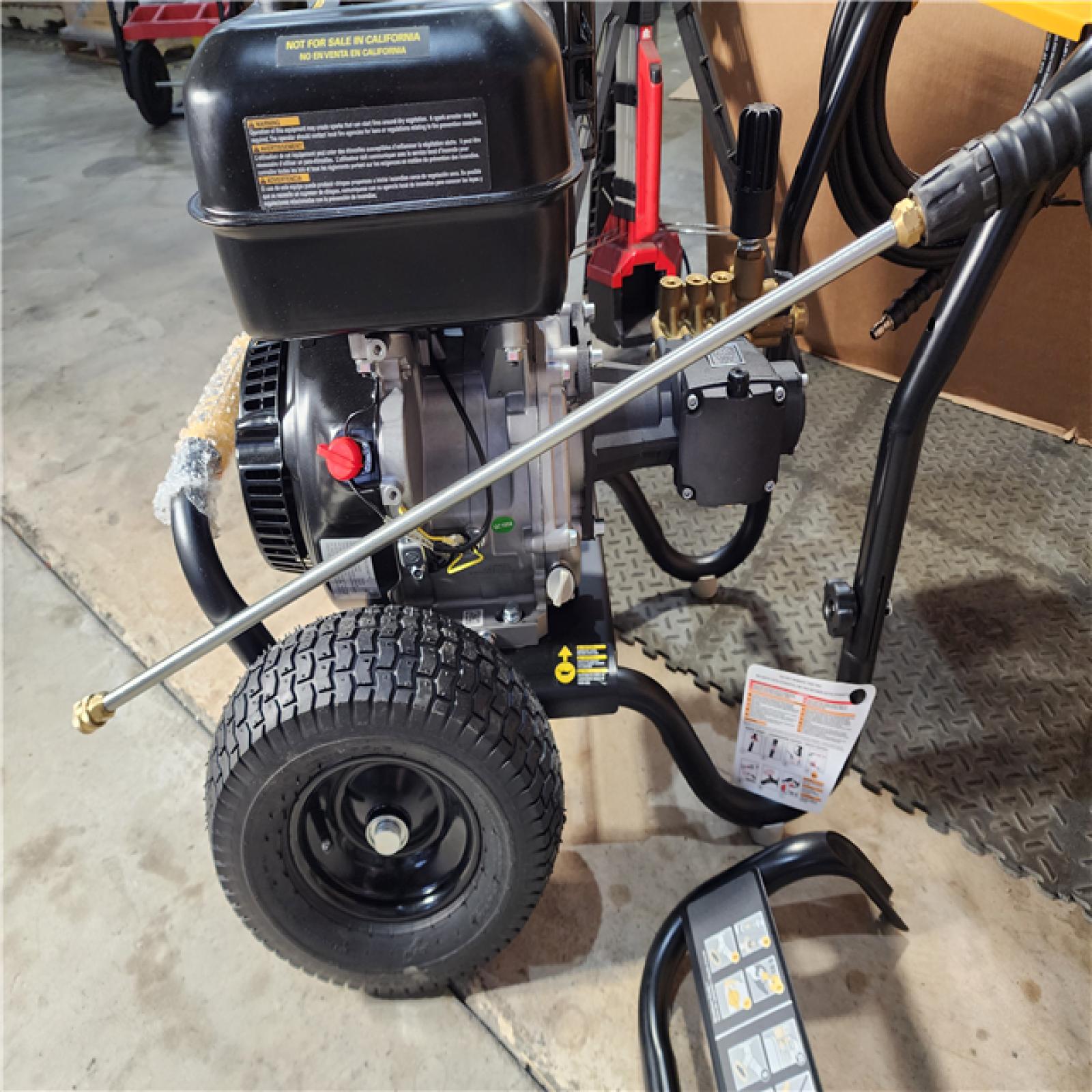 HOUSTON LOCATION - AS-IS (APPEARS LIKE NEW) 4400 PSI 4.0 GPM Cold Water Gas Pressure Washer