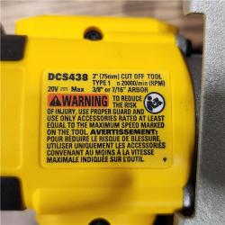 AS-IS DeWalt 20V MAX XR 3 in. Cordless Brushless Cut-Off Saw Tool Only