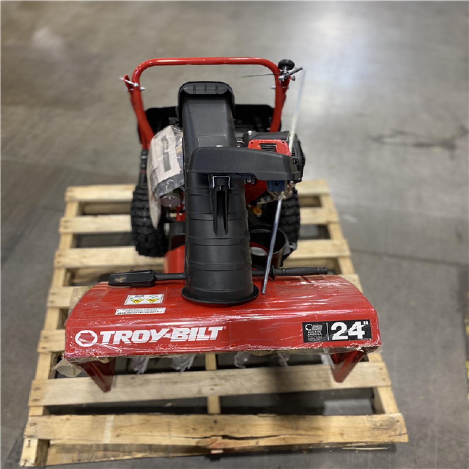 DALLAS LOCATION - Troy-Bilt Storm 24 in. 208 cc Two- Stage Gas Snow Blower with Electric Start Self Propelled