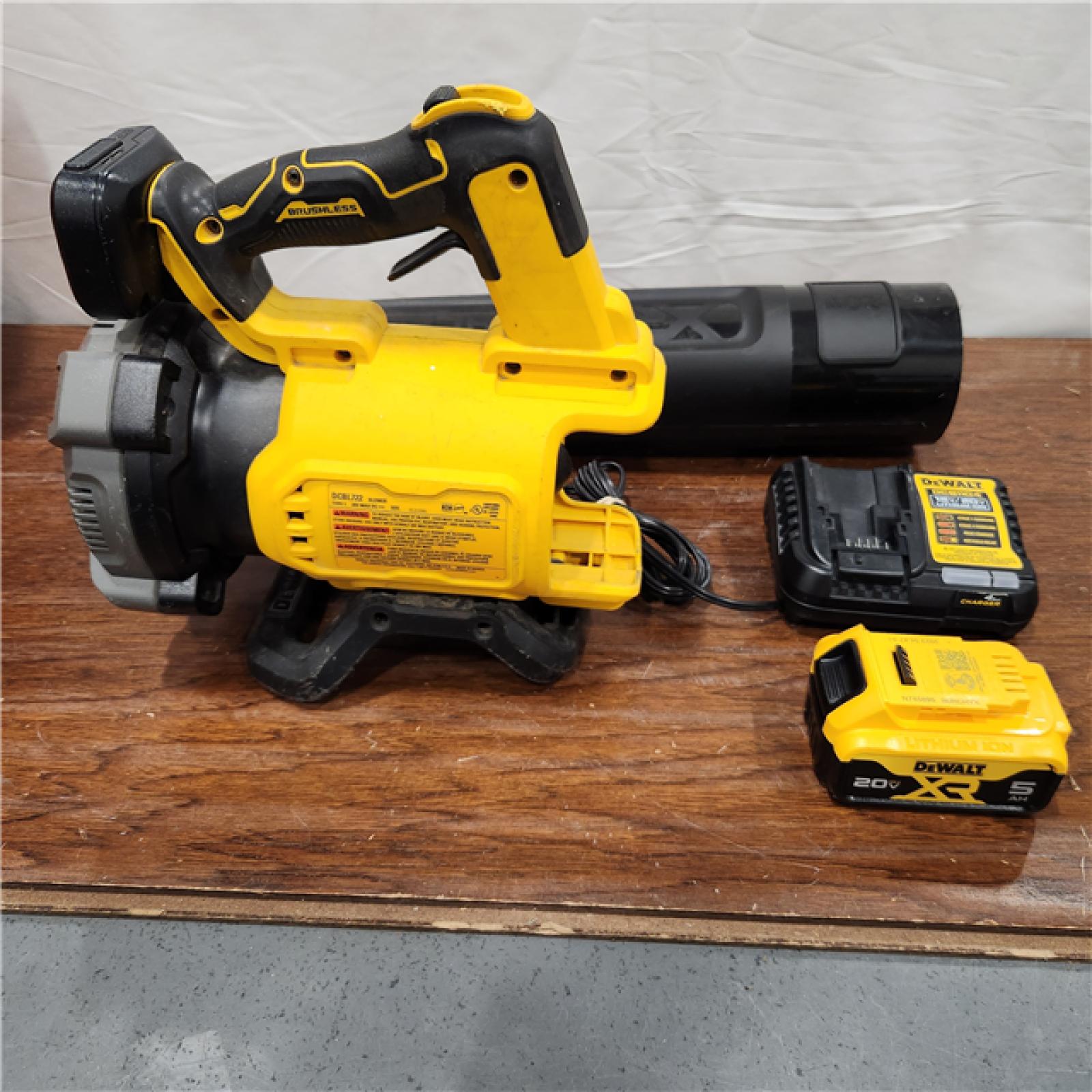 AS-IS 20V MAX 125 MPH 450 CFM Brushless Cordless Battery Powered Blower (Tool Only)