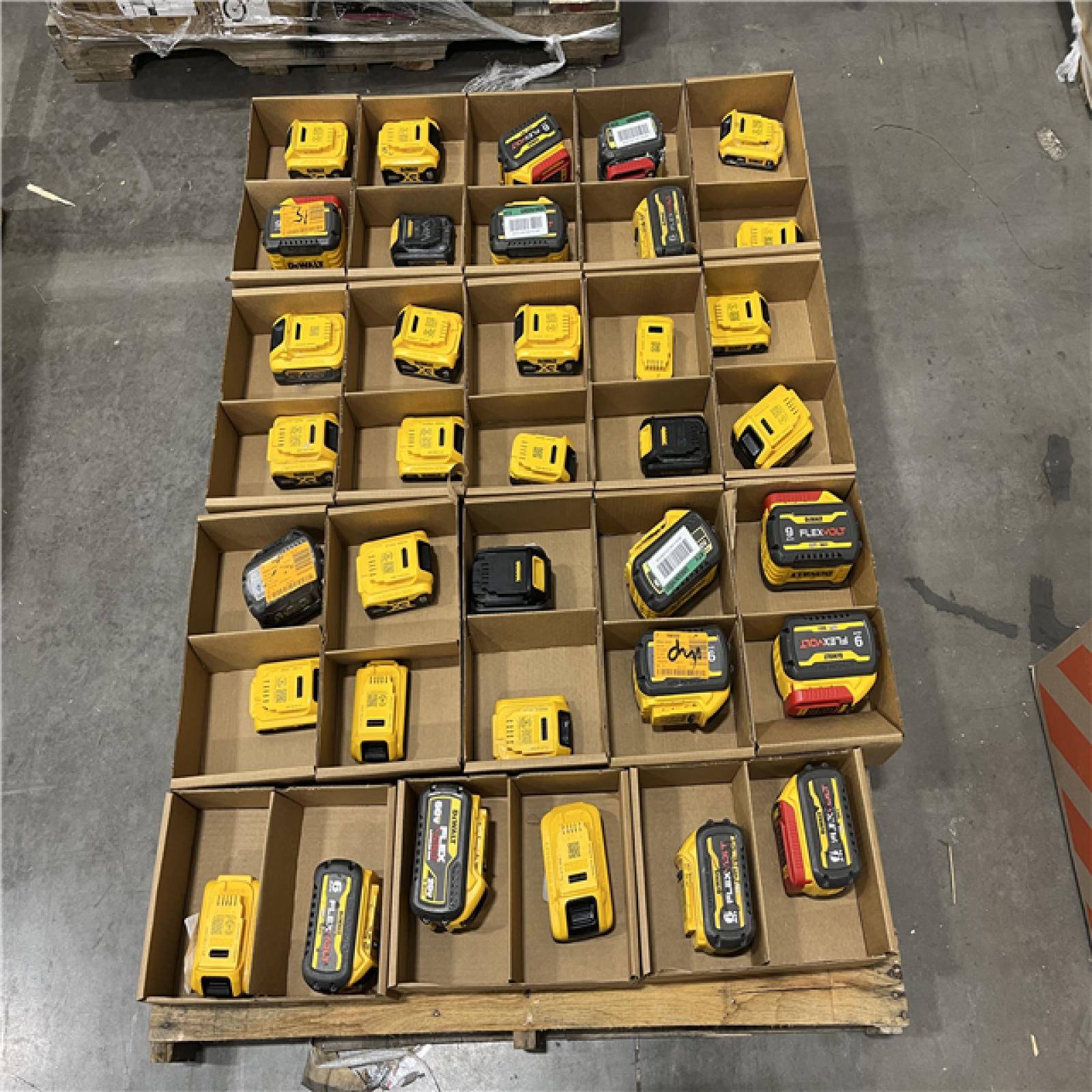 DALLAS LOCATION - AS-IS BATTERY PALLET