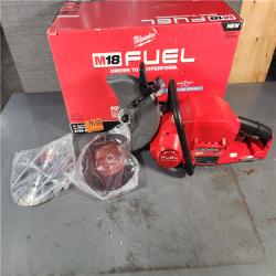 HOUSTON LOCATION - AS-IS Milwaukee M18 FUEL 9 Cut-Off Saw with ONE-KEY Bare Tool