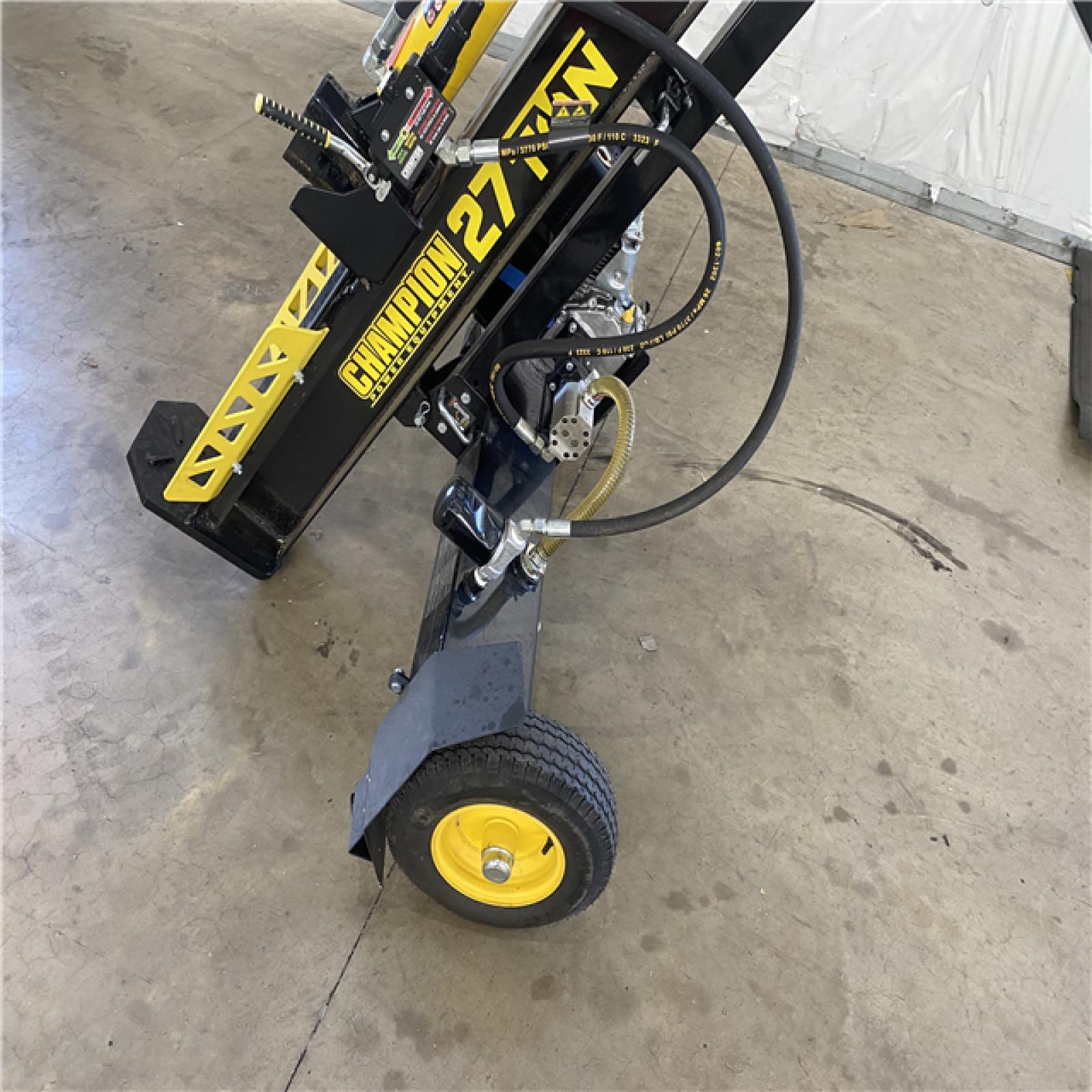 Houston Location - AS-IS Champion 27 Ton Log Splitter