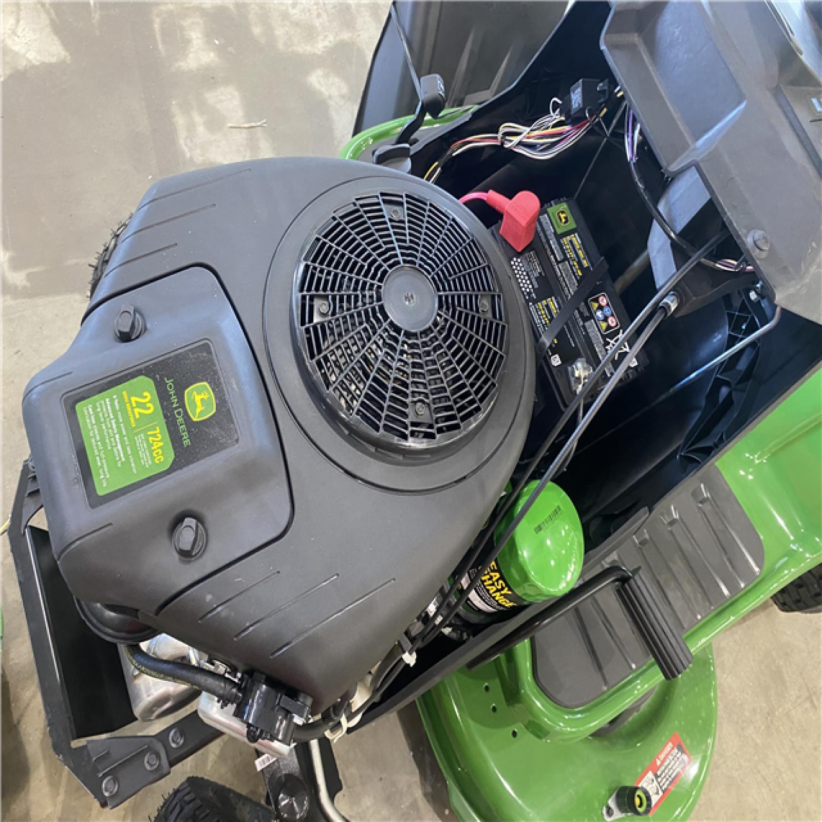 Houston Location AS-IS - John Deer S120 Riding Mower