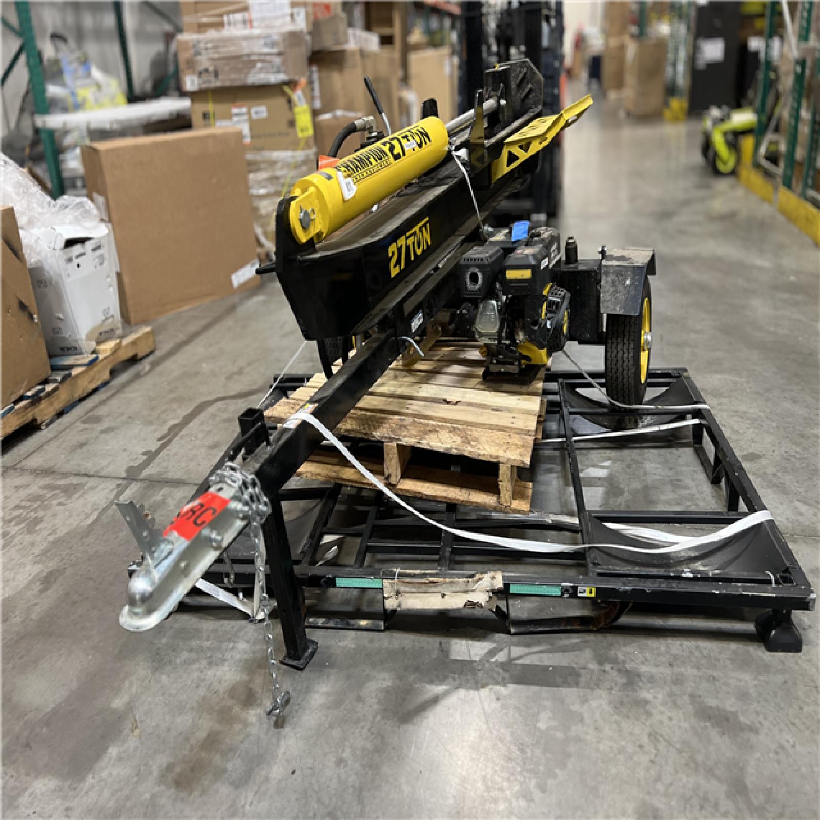 Dallas Location - As-Is Champion Power Equipment 27 Ton 224 cc Gas Log Splitter