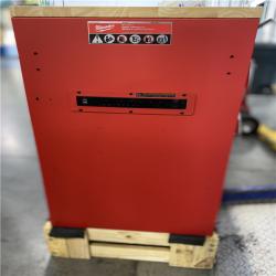 DALLAS LOCATION - Milwaukee Tool Storage 52 in. W Heavy Duty Red Mobile Workbench Cabinet