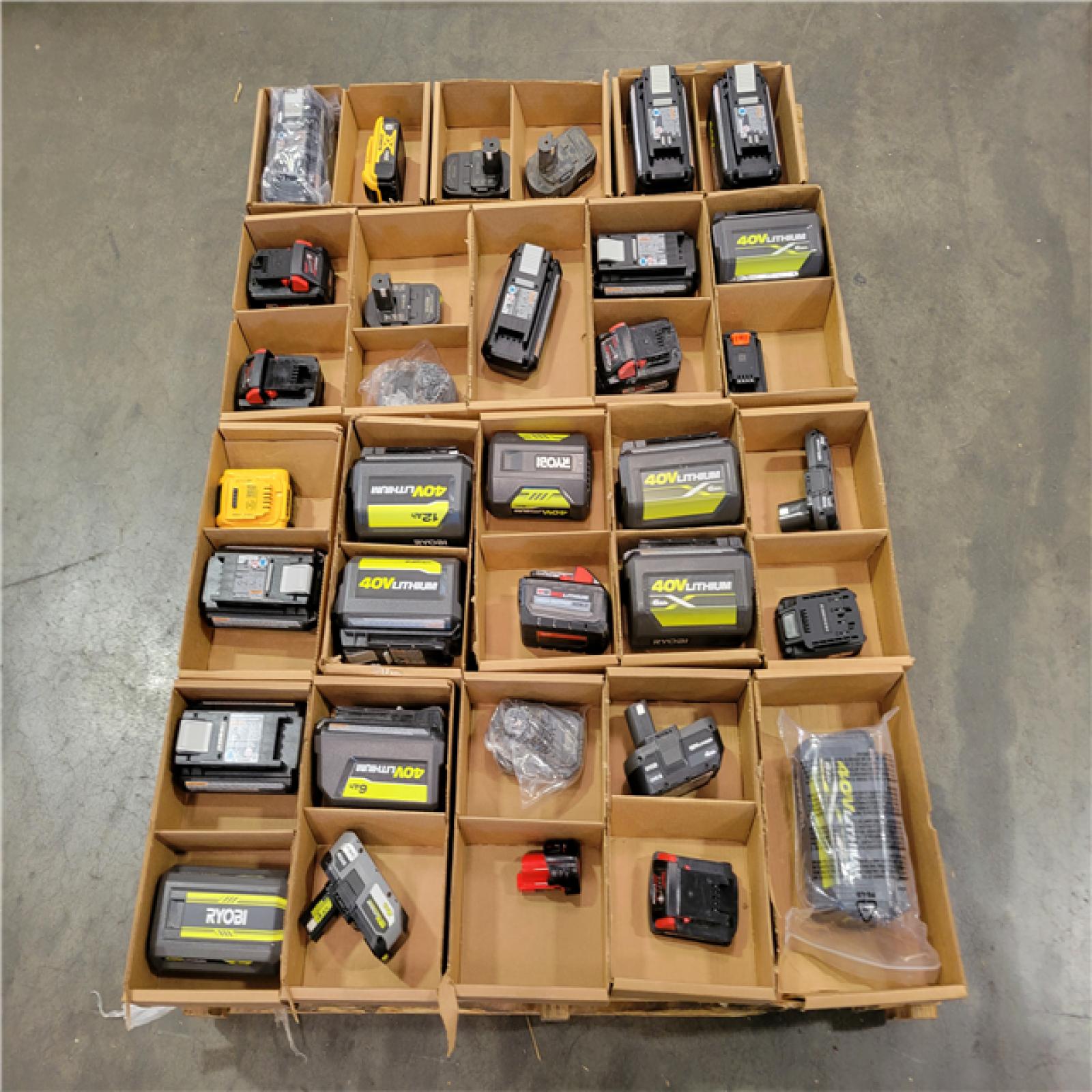 California AS-IS Battery Pallet