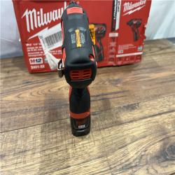 AS-IS Milwaukee 2401-22 - M12 12V Cordless Screwdriver Kit