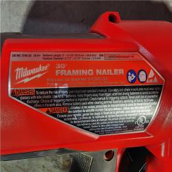 HOUSTON LOCATION - AS-IS M18 FUEL 3-1/2 in. 18-Volt 30-Degree Lithium-Ion Brushless Cordless Framing Nailer (Tool-Only)