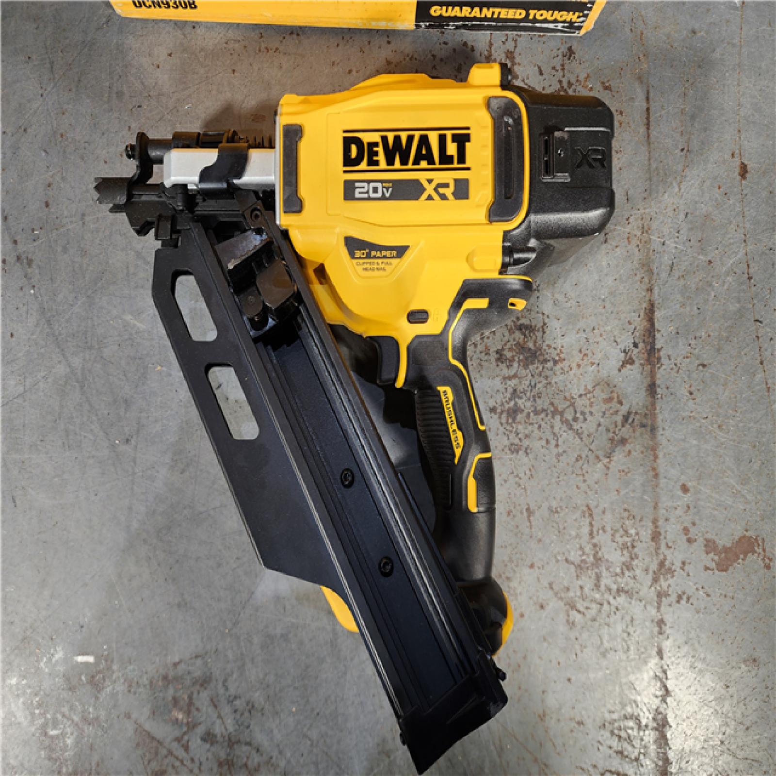 HOUSTON LOCATION - AS-IS DEWALT 20-Volt 30Â° Cordless Framing Nailer (Tool-Only)