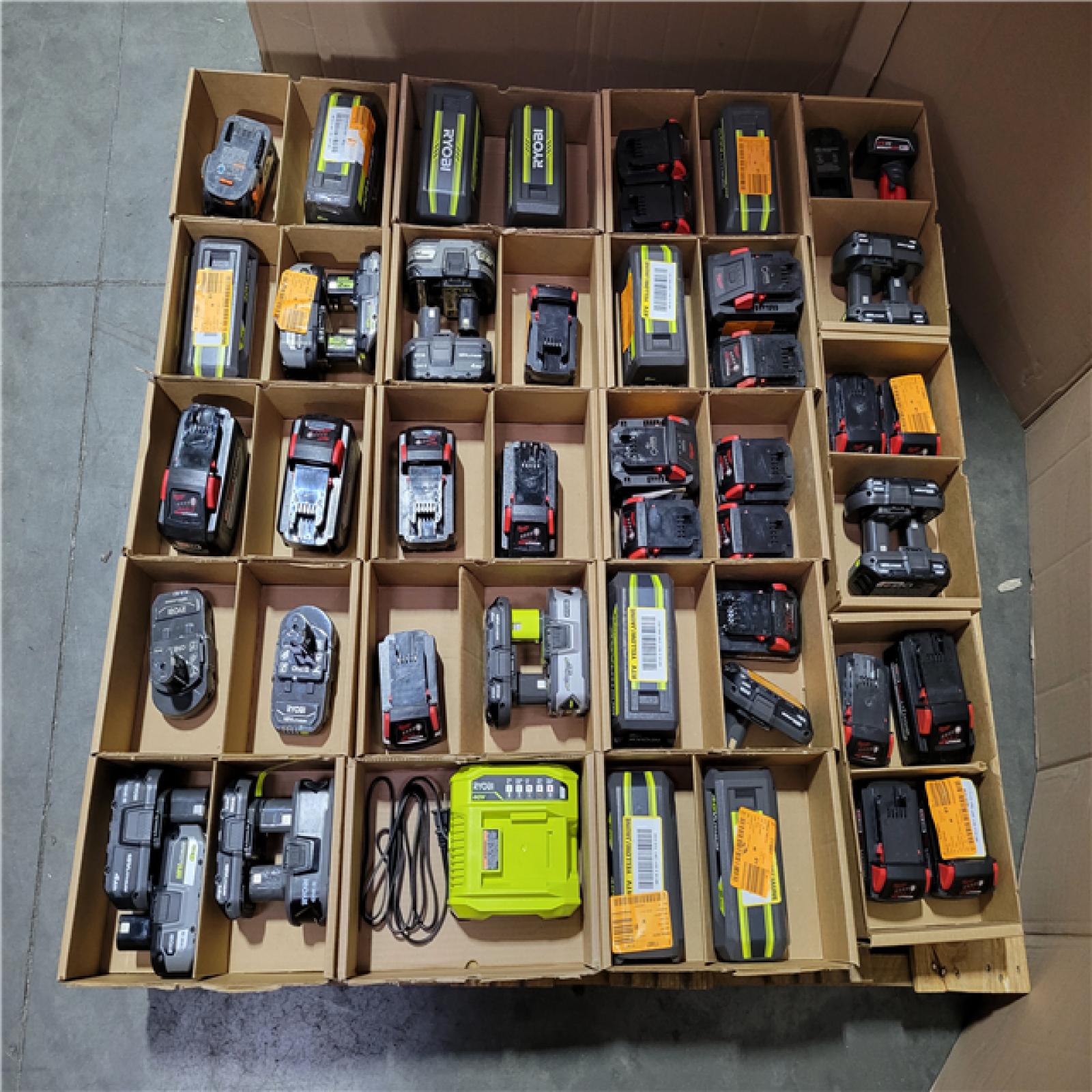 CALIFORNIA AS-IS BATTERY PALLET