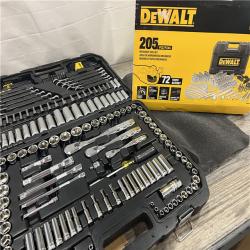 AS-IS DeWalt 205 Piece Mechanics Tool Set