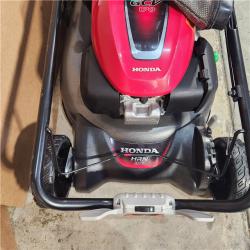 Houston location- AS-IS Honda 21 in. 3-in-1 Variable Speed Gas Walk Behind Self-Propelled Lawn Mower with Auto Choke