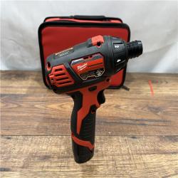 AS IS Milwaukee 2401-22 - M12 12V Cordless Screwdriver Kit