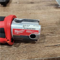 AS-IS Milwaukee M12 Force Logic Press Tool 1/2 in. to 1 in. Kit