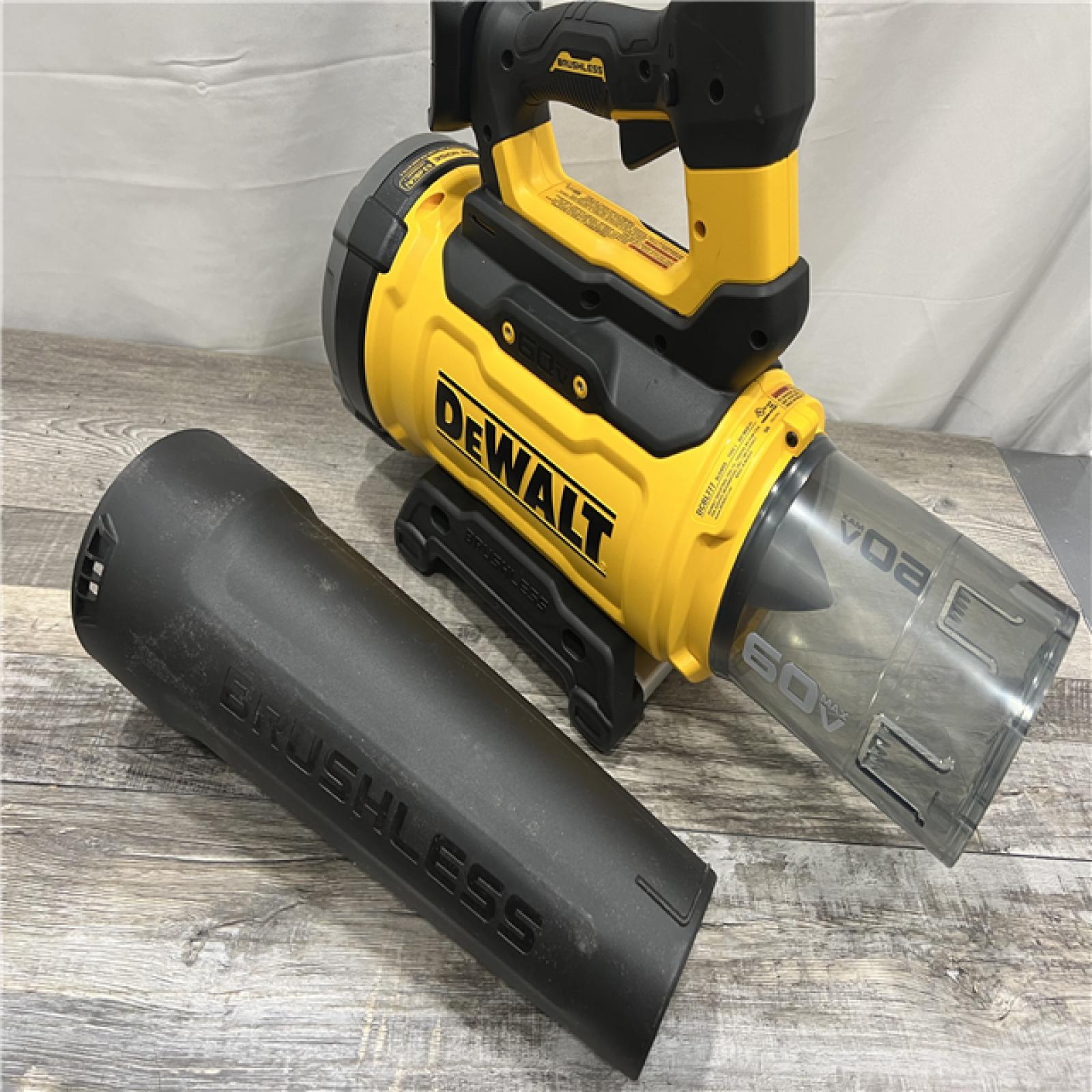 AS-IS DEWALT FLEXVOLT 60V MAX 160 MPH 760 CFM Brushless Cordless Battery Powered Blower (Tool-Only)