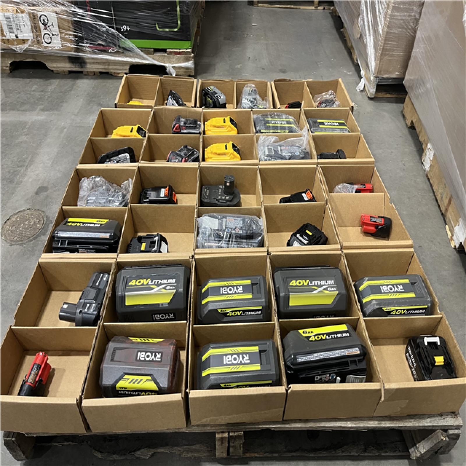 DALLAS LOCATION - AS-IS BATTERY PALLET