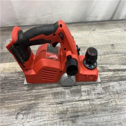 AS-IS Milwaukee M18 18-Volt Lithium-Ion Cordless 3-1/4 in. Planer (Tool-Only)