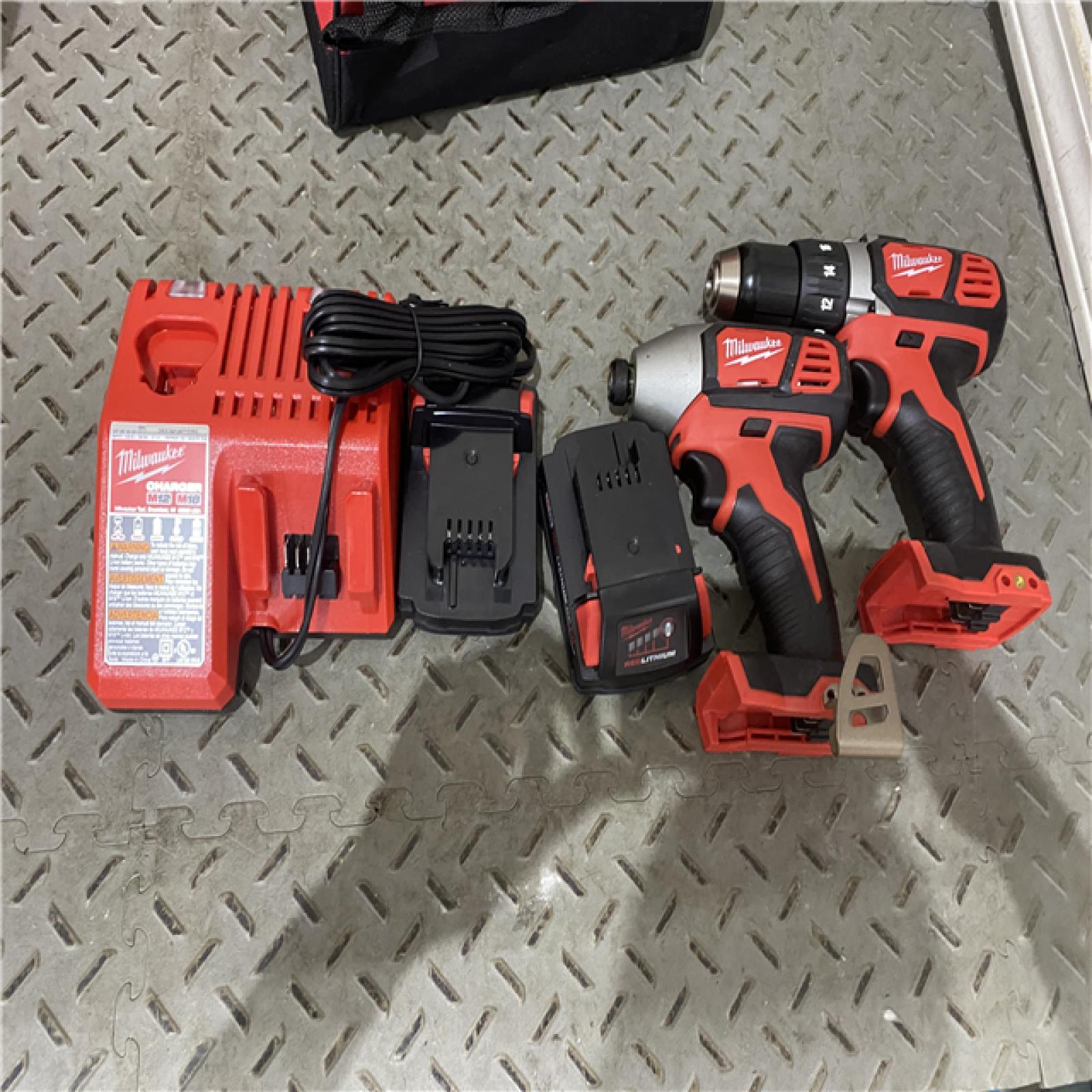 Houston location AS-IS Milwaukee Electric Tools 2691-22 MILWAUKEE M18 COMBO KITS