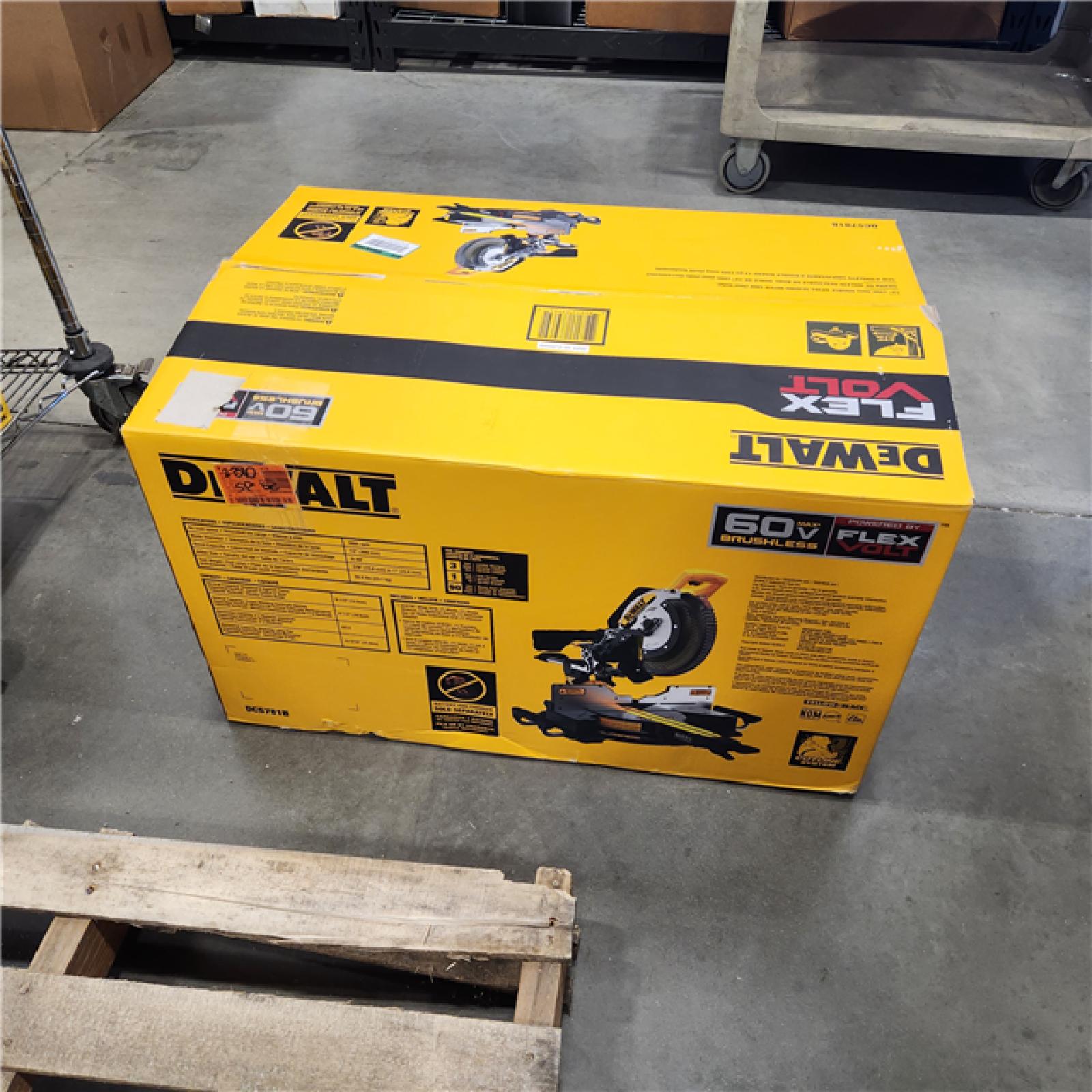 AS-IS 60V Lithium-Ion 12 in. Cordless Sliding Miter Saw (Tool Only)