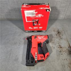 HOUSTON LOCATION - AS-IS M12 FUEL 12-Volt Lithium-Ion Brushless Cordless 18-Guage Compact Brad Nailer (Tool Only)