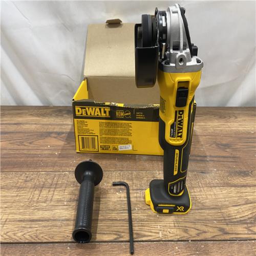 AS IS DeWalt DCG405B 20V Max XR 4.5-Inch Slide Switch Small Angle Grinder (Tool Only)