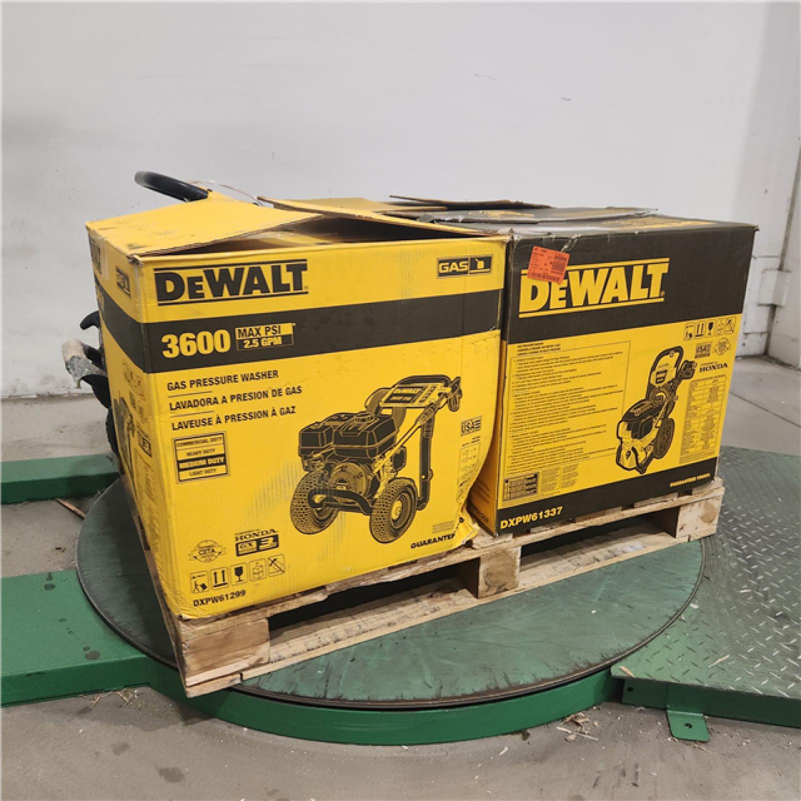 Dallas Location - As-Is DEWALT GAS PRESSURE WASHER (Lot Of 4)