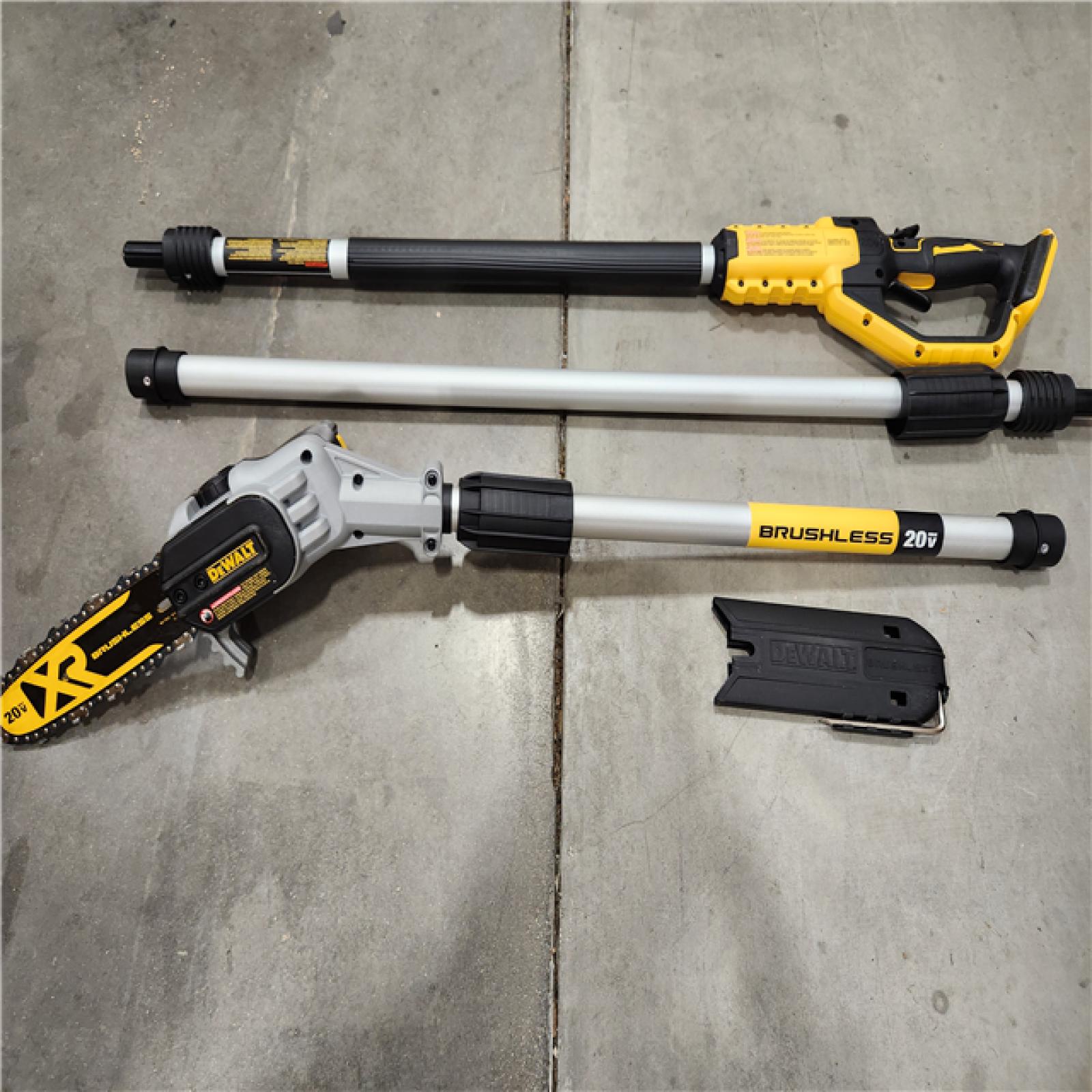 AS-IS DeWalt 20V MAX Brushless Cordless Battery Powered 8in. Pole Saw (Tool Only)