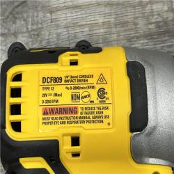 AS-IS Dewalt DCK225D2 20V MAX ATOMIC Brushless Compact Lithium-Ion 1/2 in. Cordless Drill Driver and 1/4 in. Impact Driver Combo Kit with 2 Batteries 2 Ah