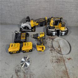 HOUSTON LOCATION - AS-IS DEWALT 3 TOOL COMBO KIT W/ (2) BATTERY & CHARGER